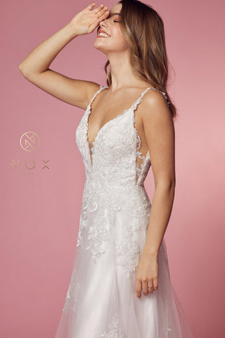 Long Lace Wedding Dress