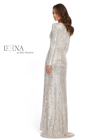 Prom Long Sleeve High Low Dress