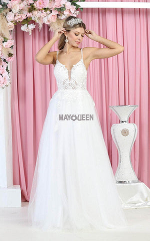 Multicolor Beaded Illusion Gown