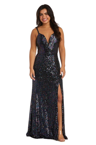 Long Fitted Formal Prom Gown