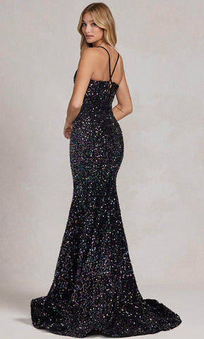 Meerjungfrau-Ballkleid mit Pailletten