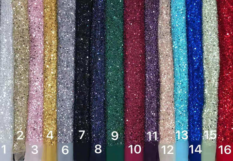 Plunging Sparkle White Sequined Strapless Prom Dress V-neck