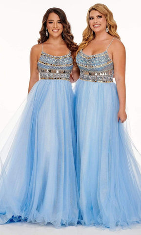 Geometric Cut Glass Tulle Dress