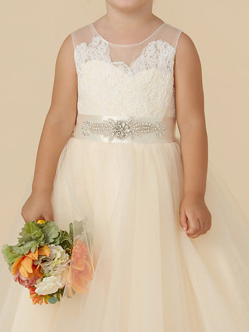 Kurze Prinzessin Tüll Hochzeit Geburtstag Festzug Blumenmädchenkleider
