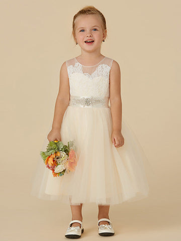 Kurze Prinzessin Tüll Hochzeit Geburtstag Festzug Blumenmädchenkleider
