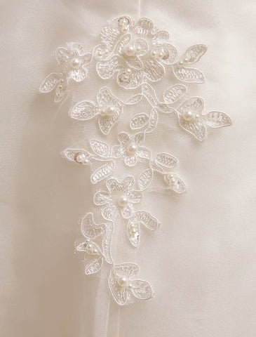 Short Wedding Dresses Ivory Lace Applique Vintage Bridal Dress Illusion Sweetheart Open Back Tea Length Wedding Reception Dresses Exclusive