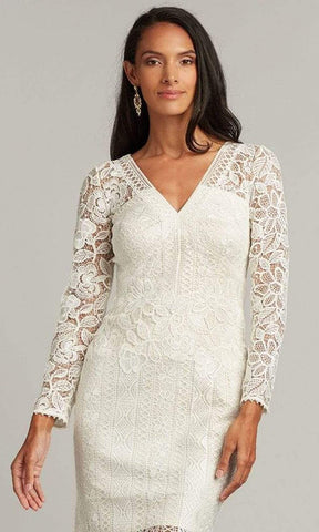 Tadashi Shoji - Prisca Long-Sleeve Lace Dress